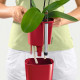 Умный вазон (кашпо и горшок) Lechuza Deltini Красный для цветов и растений