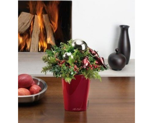Умный вазон (кашпо и горшок) Lechuza Mini-Deltini Красный для цветов и растений