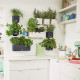 Умный вазон (кашпо и горшок) Green Wall Home Kit Glossy Красный для цветов и растений