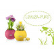 Умный вазон (кашпо и горшок) Lechuza Puro Color 20 Зеленый лайм для цветов и растений