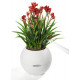 Умный вазон (кашпо и горшок) Lechuza Puro Color 20 Красный для цветов и растений
