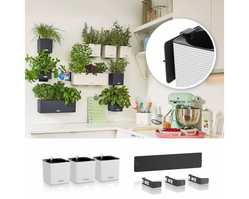 Умный вазон (кашпо и горшок) Green Wall Home Kit Color Белый для цветов и растений